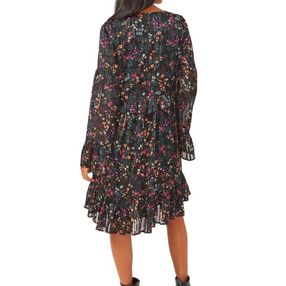 Riley & Rae Kate Boho Floral Print Babydoll Dress size 14 - Picture 2 of 8